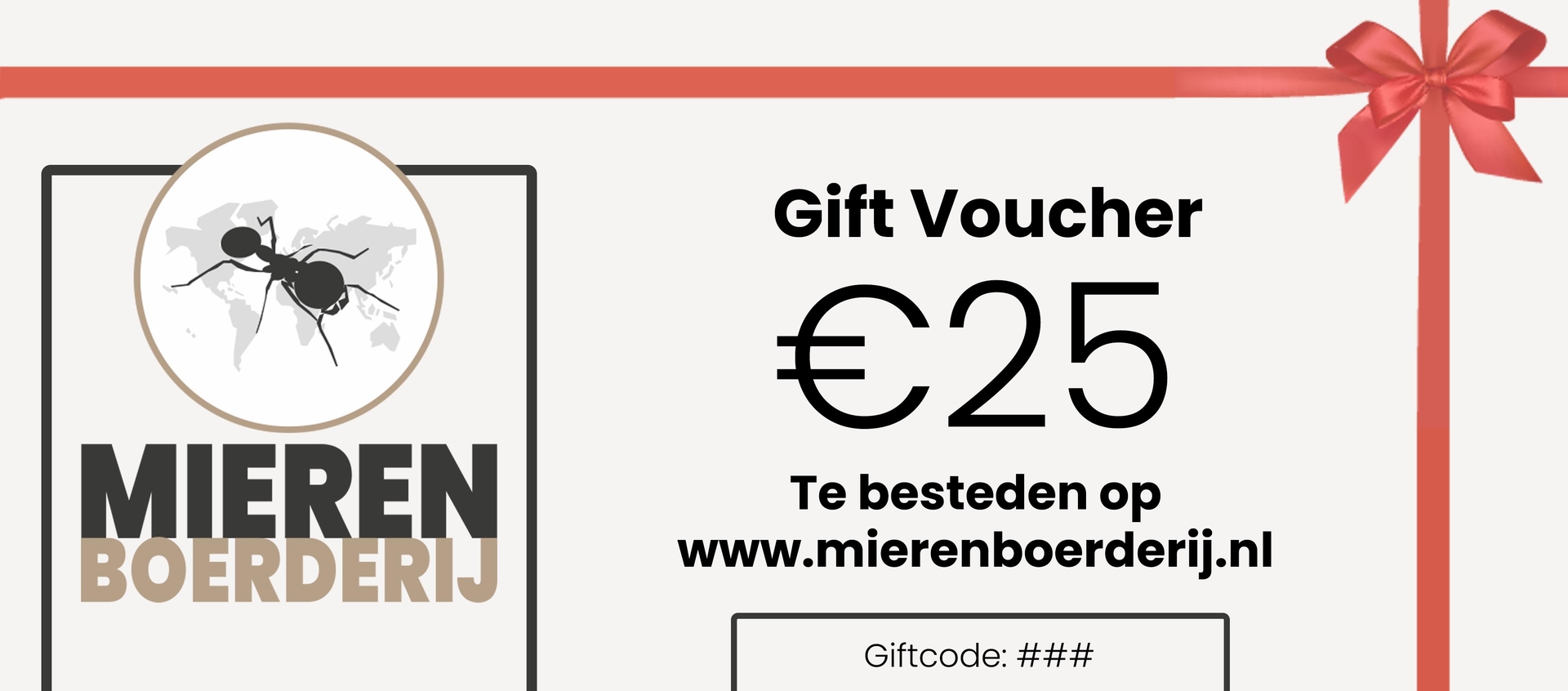 Gift voucher 25 euro