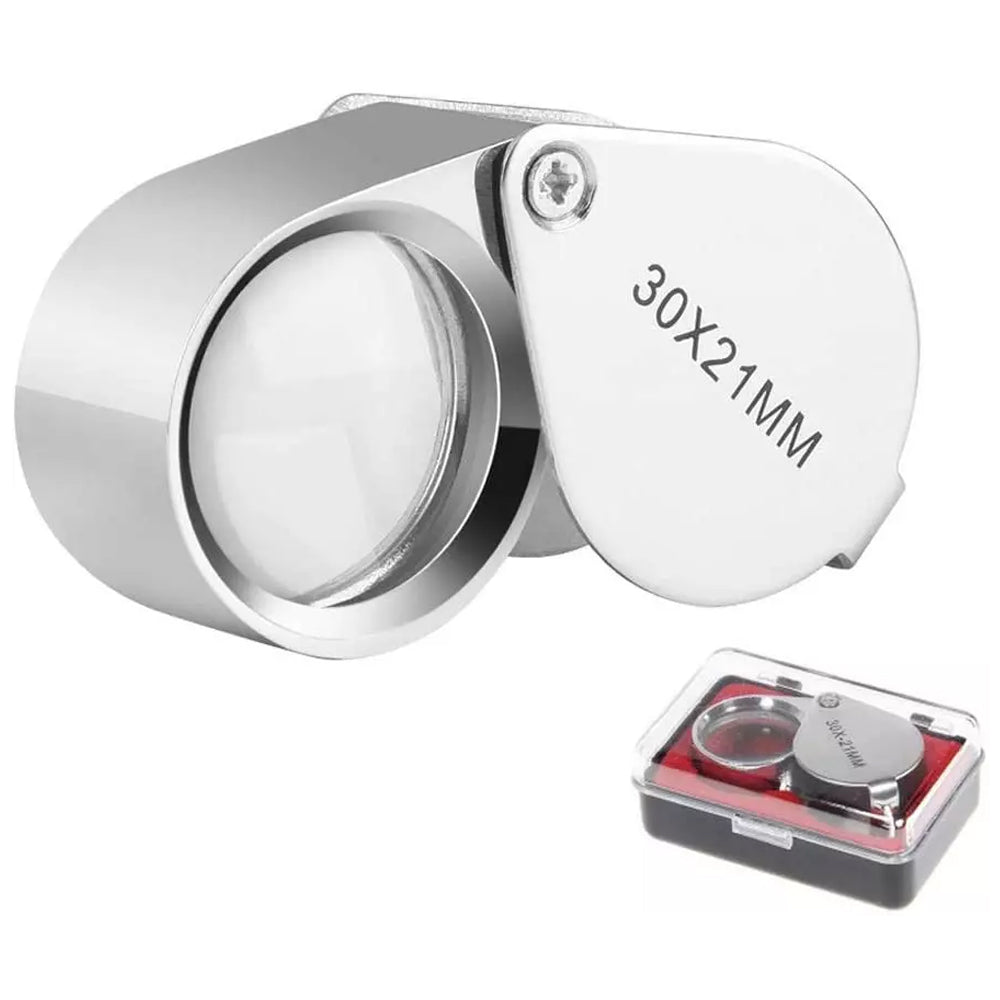 Magnifying glass loupe 30x